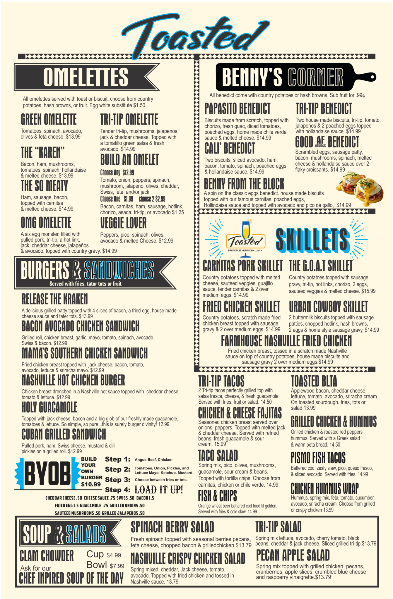 Menu - toastedbakersfield